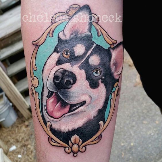 15 Best Husky Tattoo Designs – Inside Dogs World