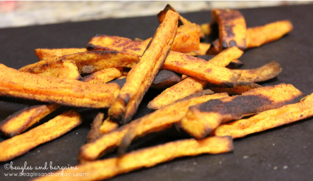 Sweet potato fries for your dog to treat