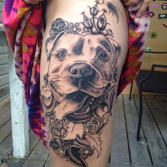 Twitter 上的 LoveBloodInk TattooPitbull with flowers done by  stevenemerson5150 Hes always taking consultations lovebloodinktattoo  lbi2019 lbifamily pitbull ink inked inkedgirls tattedmilitary  clarksville fortcampbell tennessee 