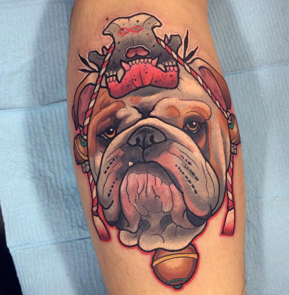 20 Best Bulldog Tattoo Designs  Inside Dogs World